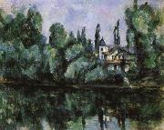 Paul Cezanne The Banks of the Marne china oil painting artist